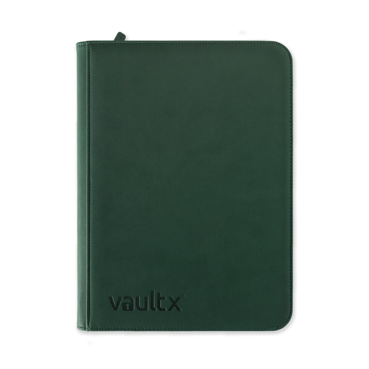 Vault X 9-Pocket Zip Binder - Forest Green