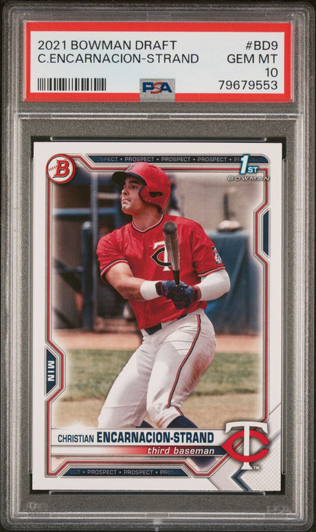 2021 Bowman Draft C.Encarnacion-Strand - [PSA 10] - Front