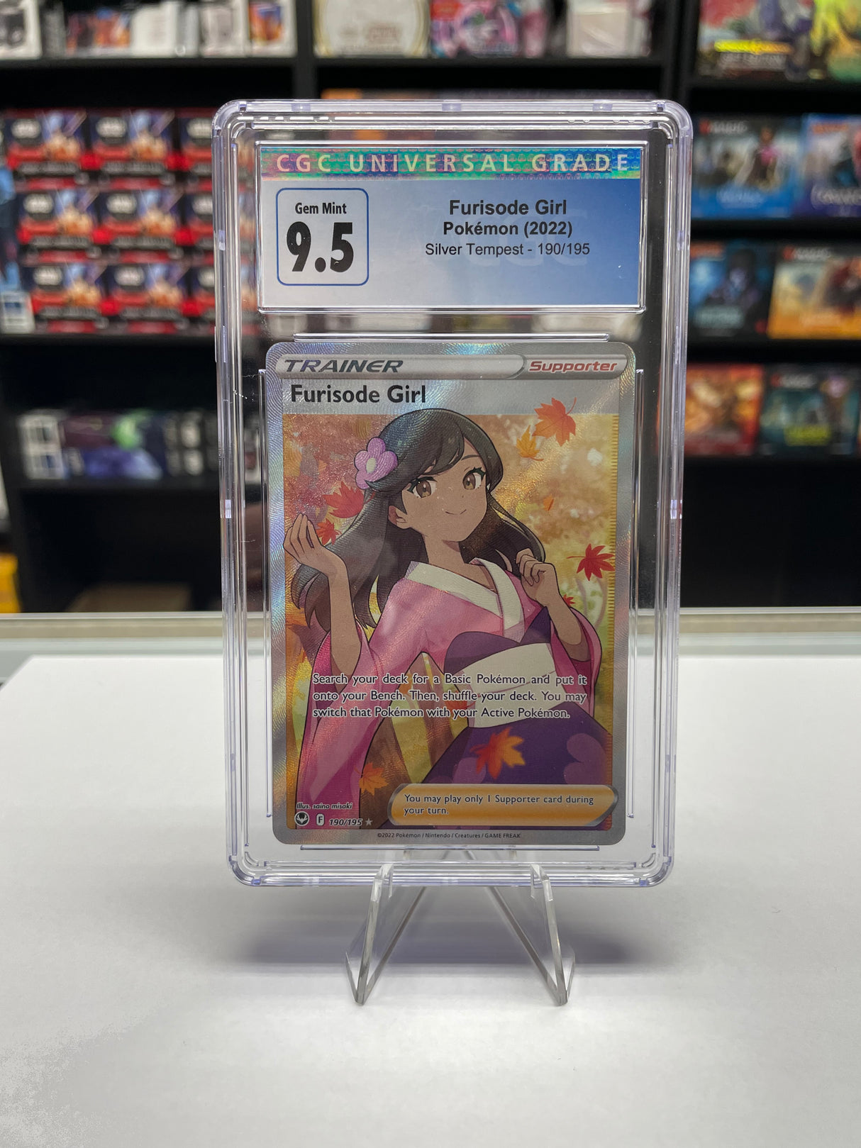 Furisode Girl (Full Art) - [Graded CGC 9.5] SWSH12: Silver Tempest (SWSH12)