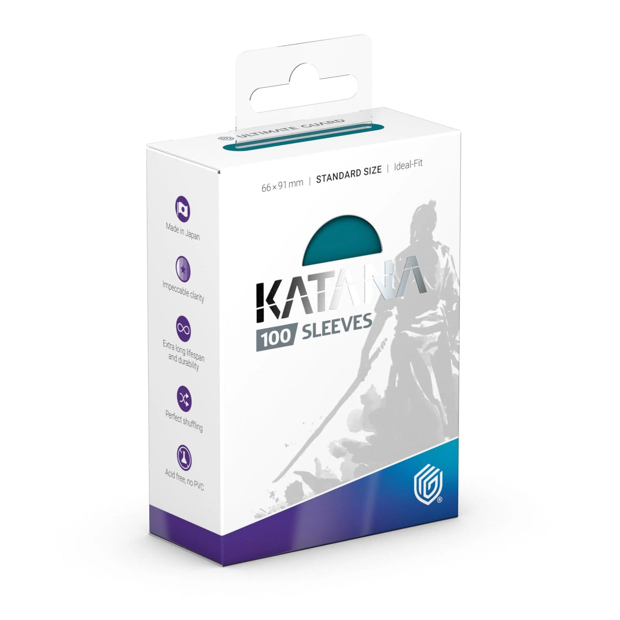 Katana Standard Size Sleeves - Great Wave - Ultimate Guard Card Sleeves