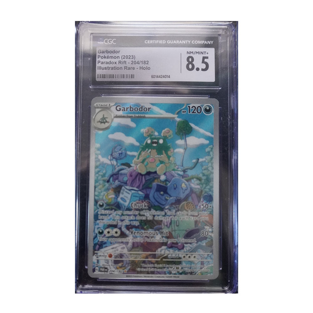 Garbodor 204/182 - [Holo, Graded CGC 8.5] SV04: Paradox Rift (PAR)