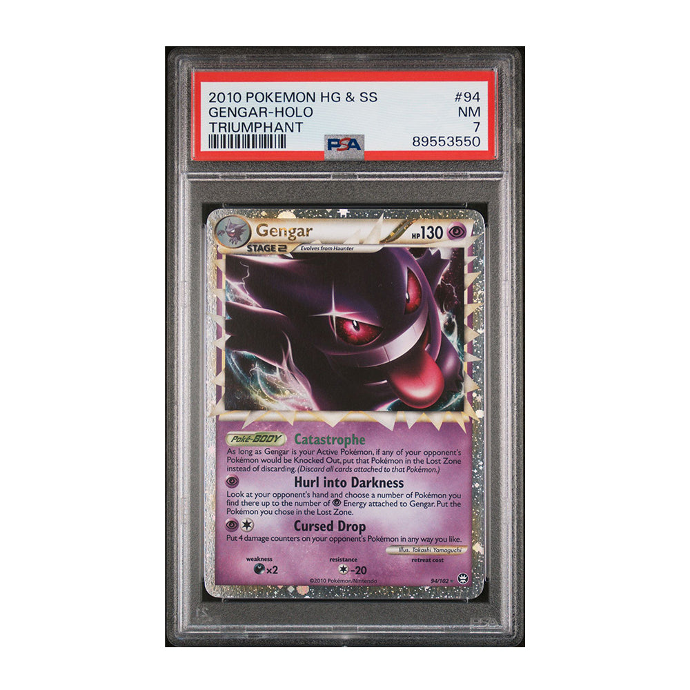 Gengar (Prime) [Holo, Graded PSA 7] - Triumphant (TM)