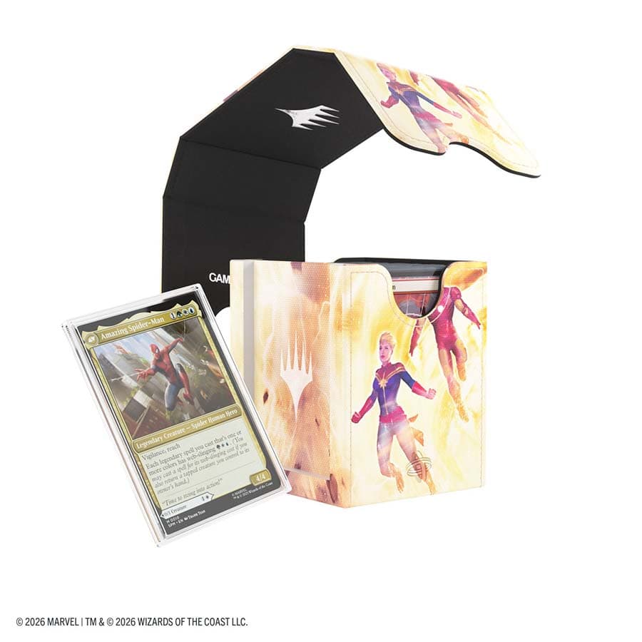 Gamegenic Squire Plus 100+ XL Convertible Plus (Marvel Super Heroes) Deck Box