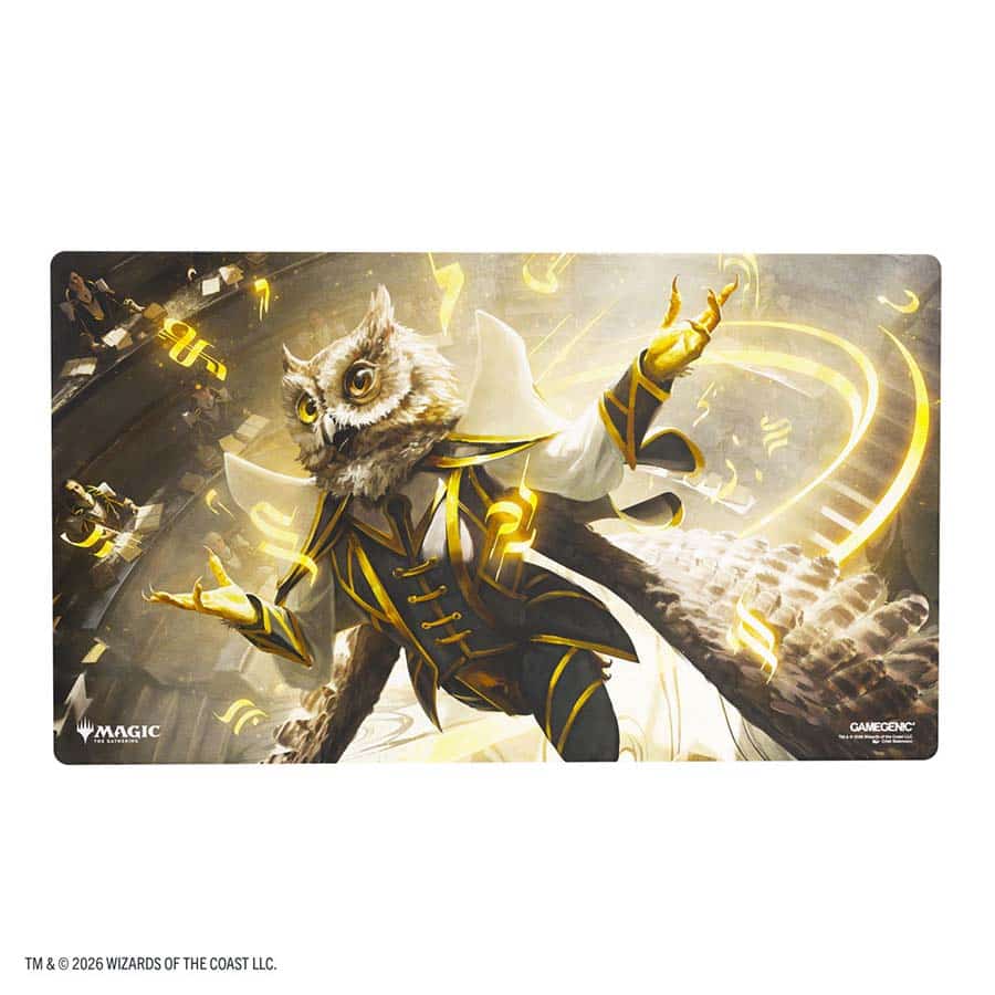 Gamegenic Secrets of Strixhaven Prime Playmat - Stirring Hopesinger