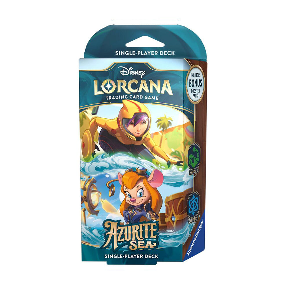 Disney Lorcana: Azurite Sea Starter Deck (Emerald & Sapphire) - Azurite Sea (6)