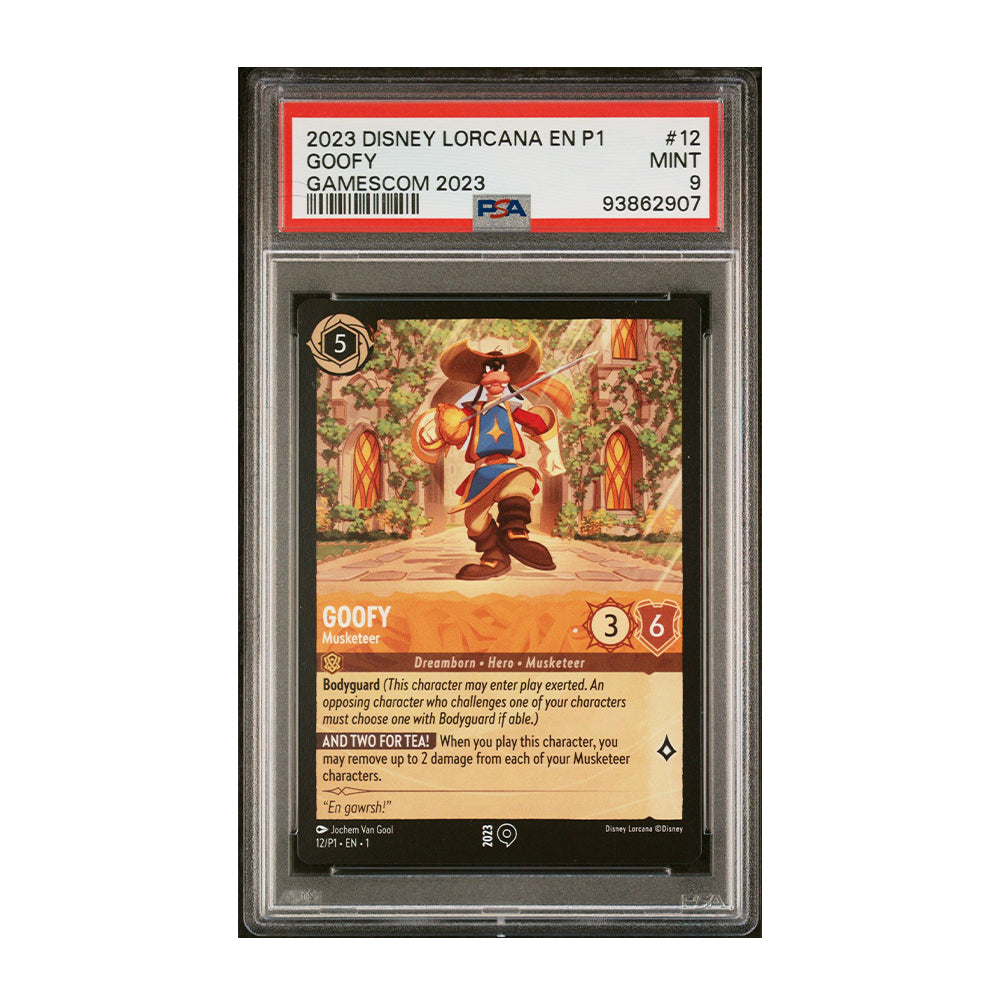 Goofy - Musketeer - [Games Con Promo, Graded PSA 9] Promo (P1)