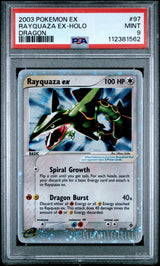 Rayquaza ex-Holo #97 - [PSA Graded 9] Dragon - Front