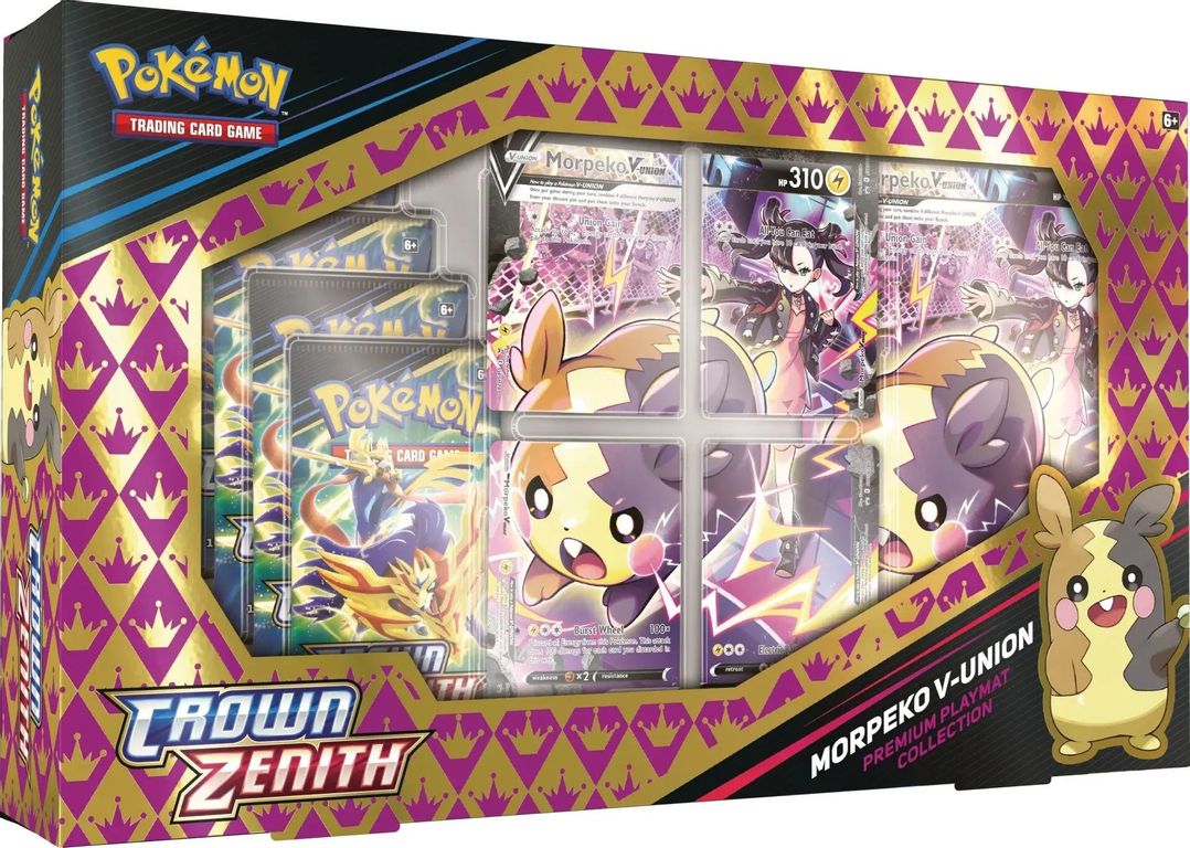 Morpeko V-UNION Playmat Premium Collection - Crown Zenith (CRZ)