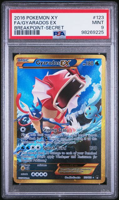 Gyarados EX #123 - [Graded PSA 9] XY - BREAKpoint (BKP)