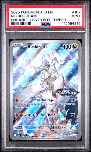 N's Reshiram #109 - [Graded PSA 9] Japanese Battle Partners