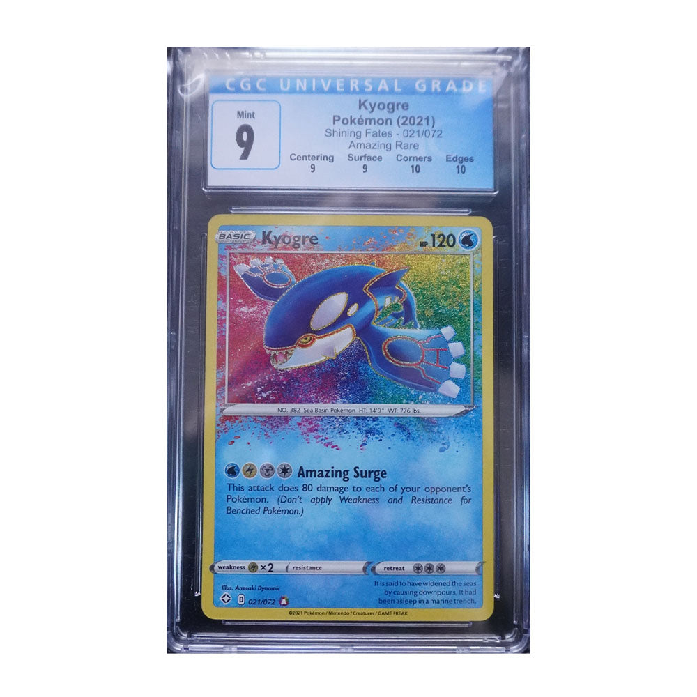 Kyogre - [Holo, Graded CGC 9] Shining Fates (SHF)