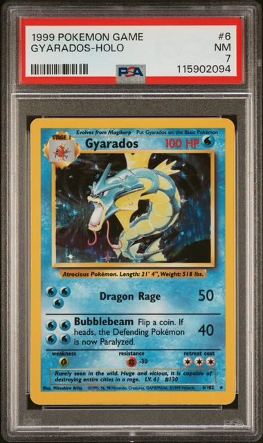 Gyarados #6 - [Graded PSA 7] Base Set (BS)