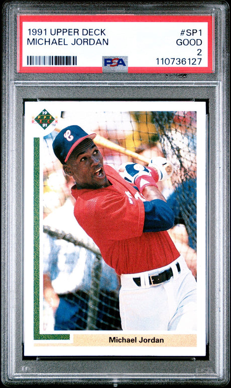 Michael Jordan 1991 Upper Deck #SP1 - [PSA Graded 2] - Front