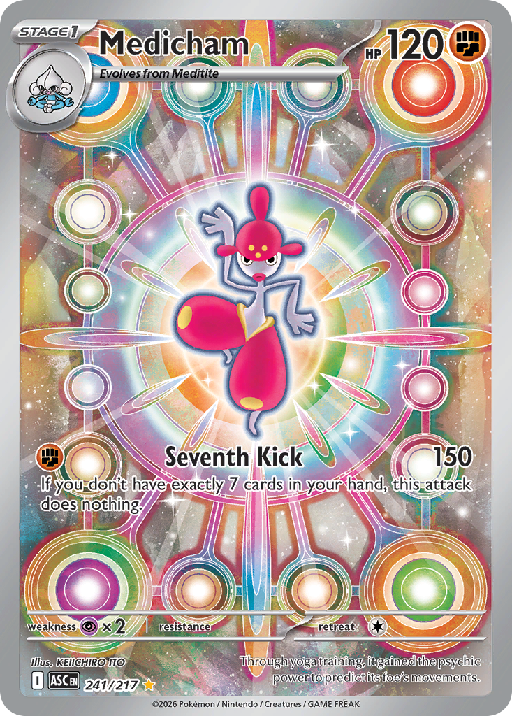 Medicham (241/217) - [Illustration Rare] Ascended Heroes (ASC)