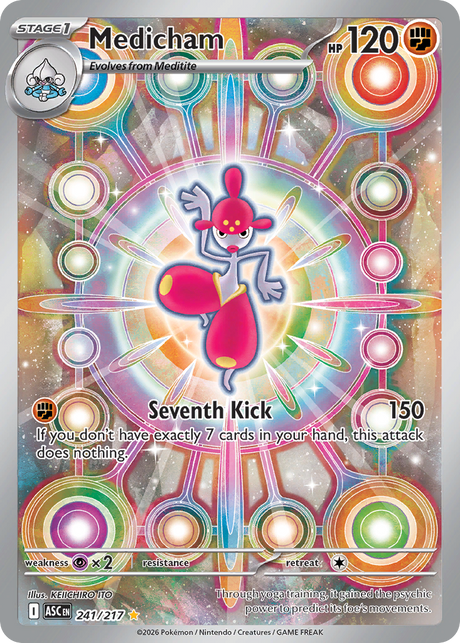 Medicham (241/217) - [Illustration Rare] Ascended Heroes (ASC)