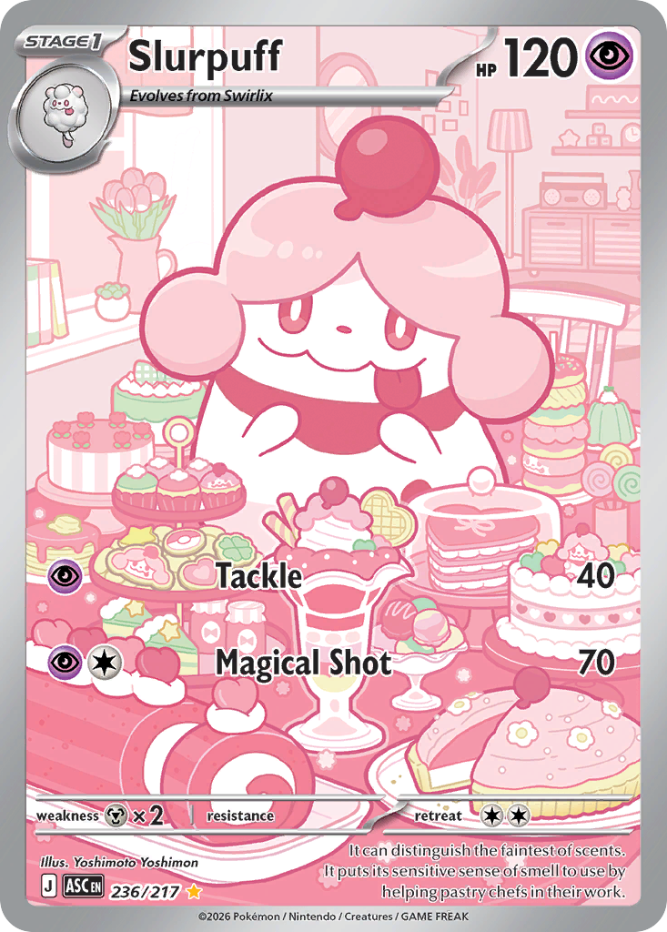 Slurpuff (236/217) - [Illustration Rare] Ascended Heroes (ASC)