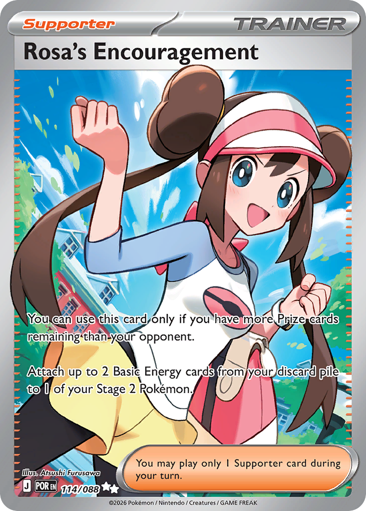 Rosa's Encouragement (114/88) - [Full Art] Perfect Order (POR)