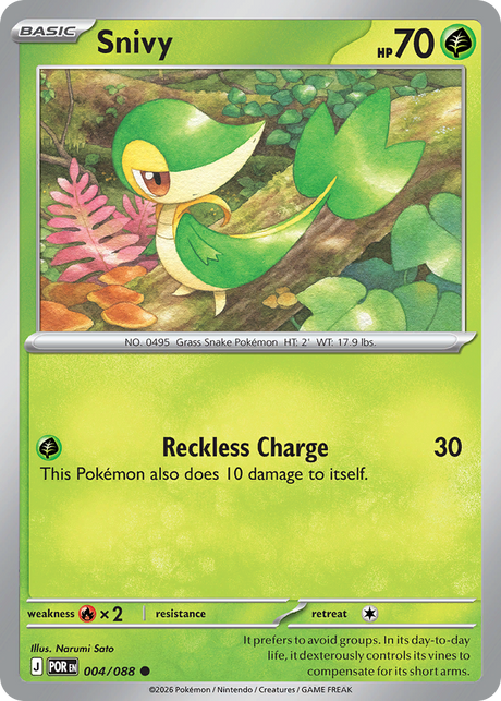 Snivy (4/88) - Perfect Order (POR)