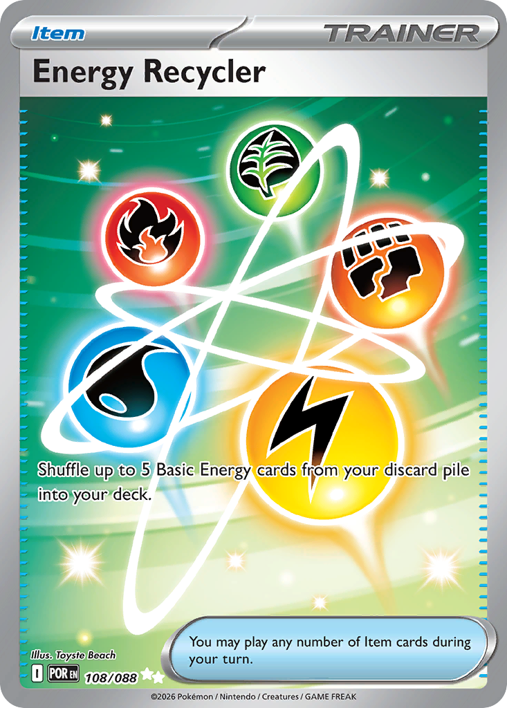 Energy Recycler (108/88) - [Full Art] Perfect Order (POR)