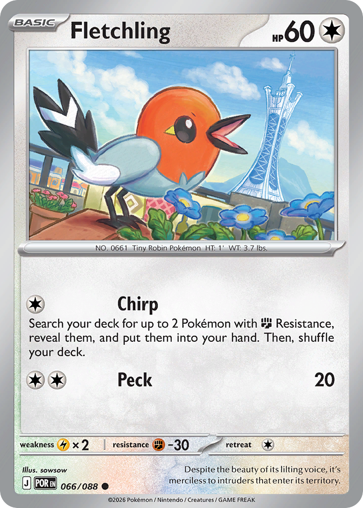 Fletchling (66/88) - Perfect Order (POR)
