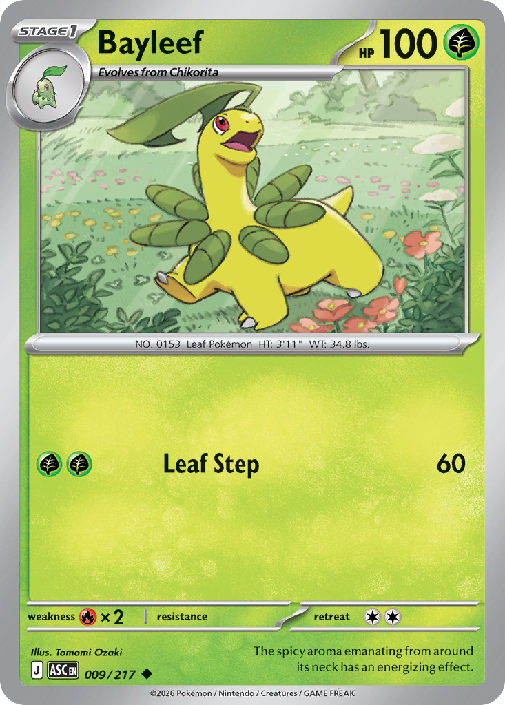 Bayleef (9/217) - Ascended Heroes (ASC)