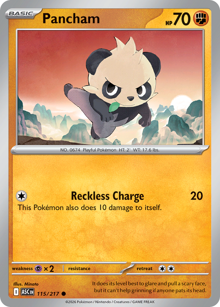 Pancham (115/217) - Ascended Heroes (ASC)
