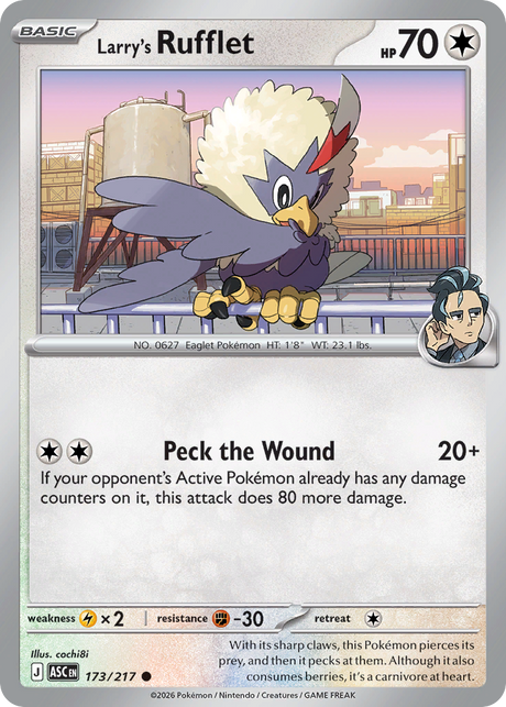 Larry's Rufflet (173/217) - Ascended Heroes (ASC)