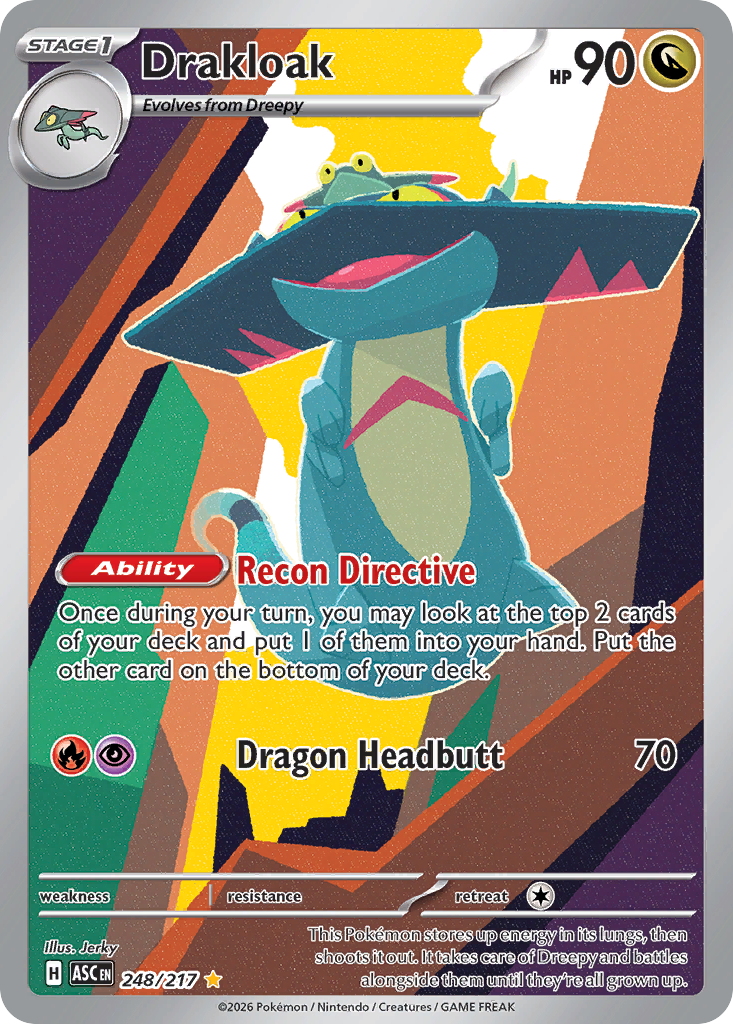 Drakloak (248/217) - [Illustration Rare] Ascended Heroes (ASC)