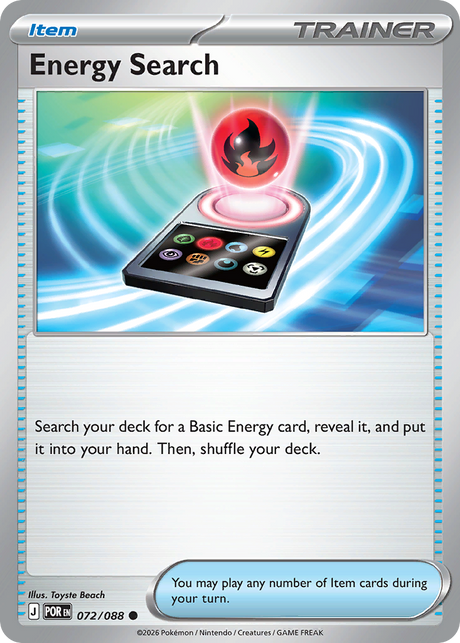 Energy Search (72/88) - Perfect Order (POR)