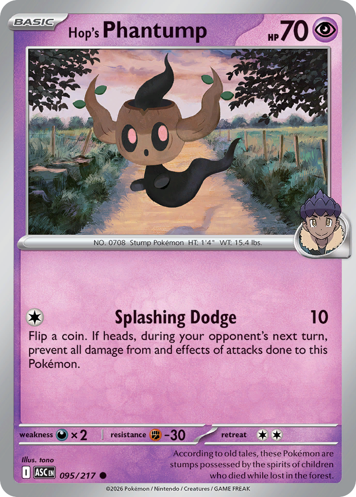 Hop's Phantump (95/217) - Ascended Heroes (ASC)