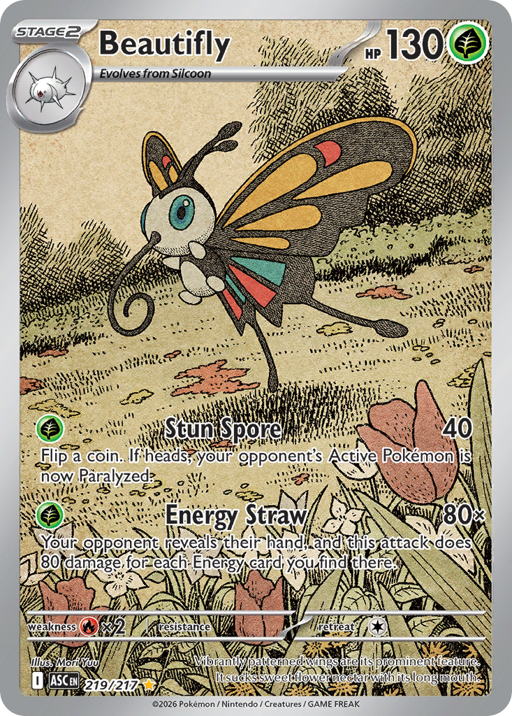 Beautifly (219/217) - [Illustration Rare] Ascended Heroes (ASC)