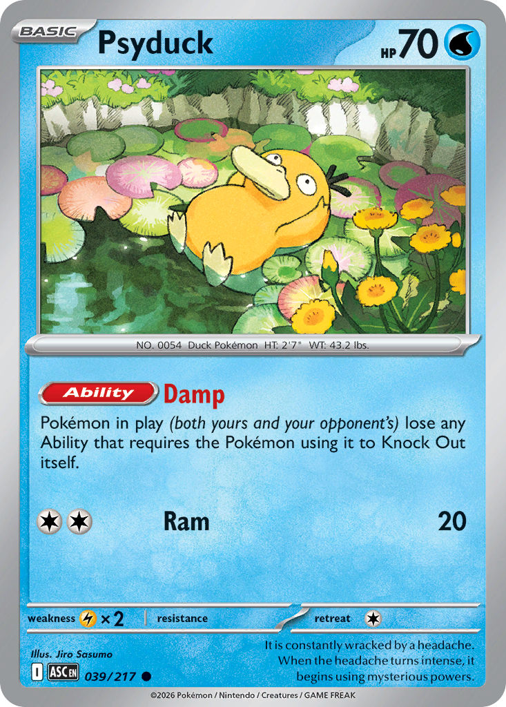 Psyduck (39/217) - Ascended Heroes (ASC)
