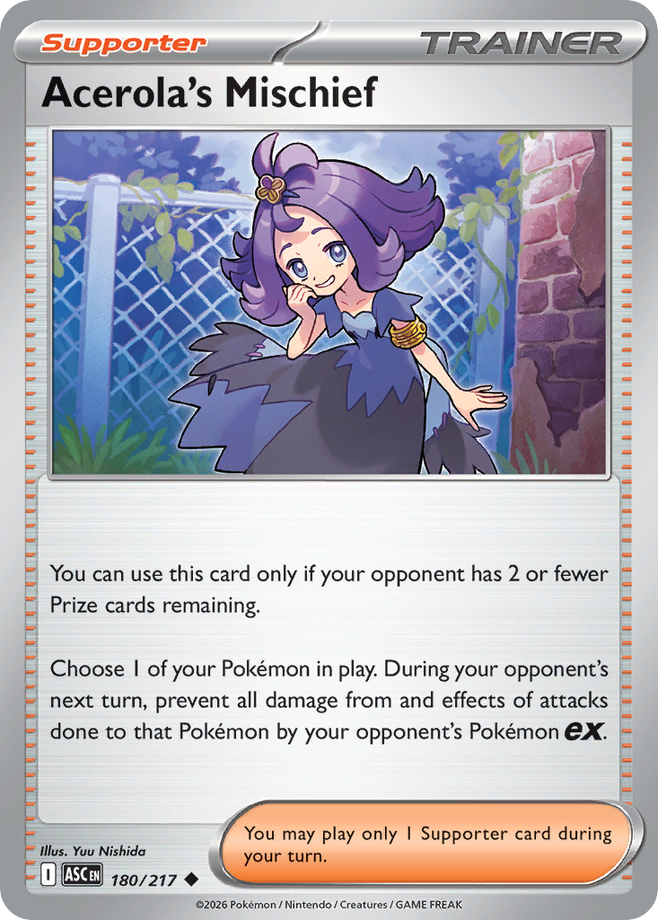 Acerola's Mischief (180/217) - Ascended Heroes (ASC)