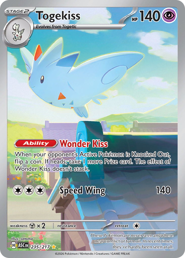 Togekiss (235/217) - [Illustration Rare] Ascended Heroes (ASC)