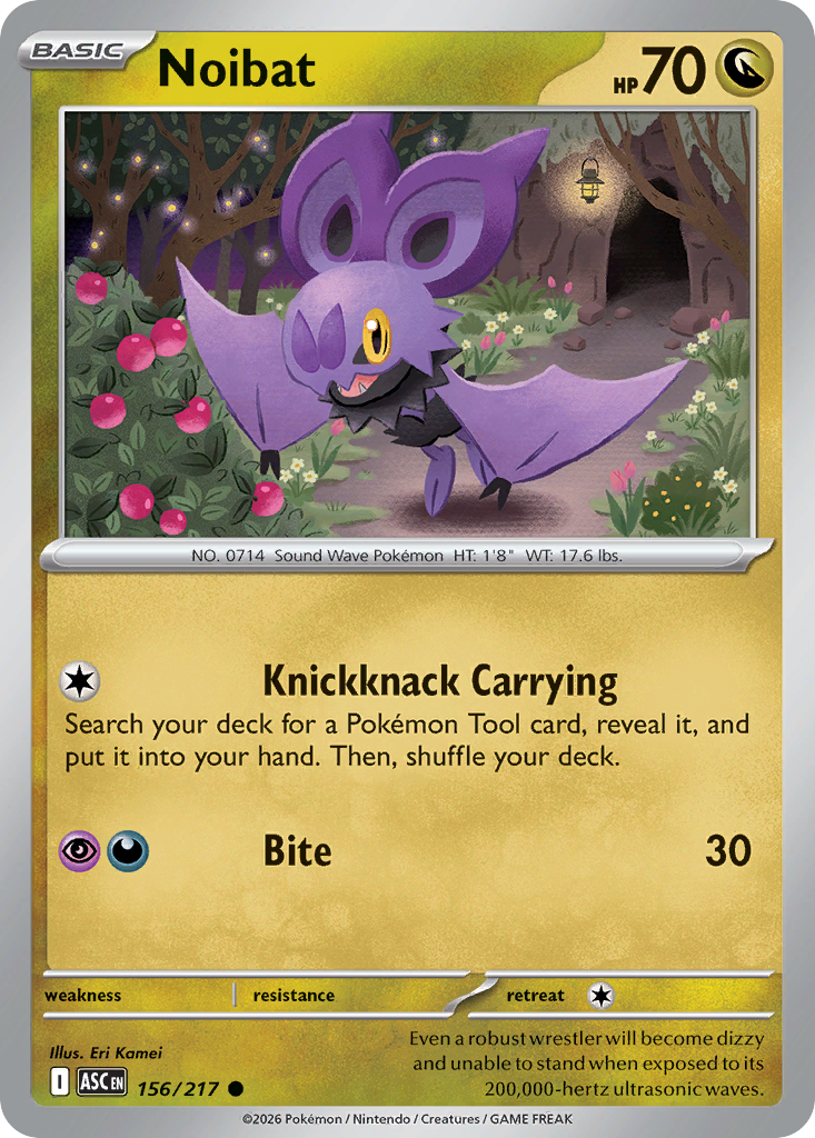 Noibat (156/217) - Ascended Heroes (ASC)