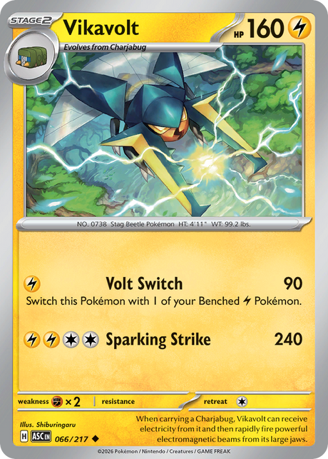 Vikavolt (66/217) - Ascended Heroes (ASC)