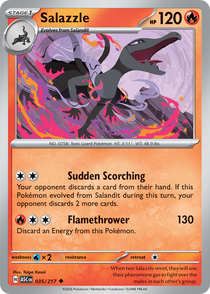 Salazzle (35/217) - Ascended Heroes (ASC)
