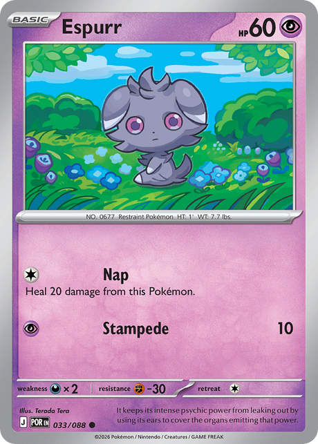 Espurr (33/88) - Perfect Order (POR)
