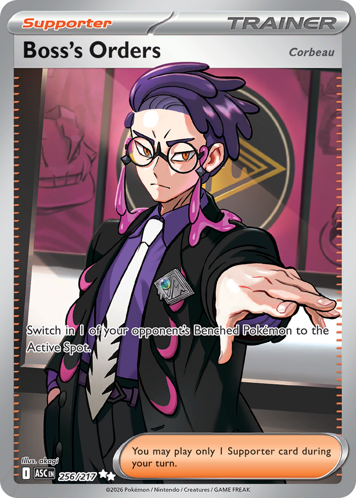 Boss's Orders (256/217) - [Full Art] Ascended Heroes (ASC)