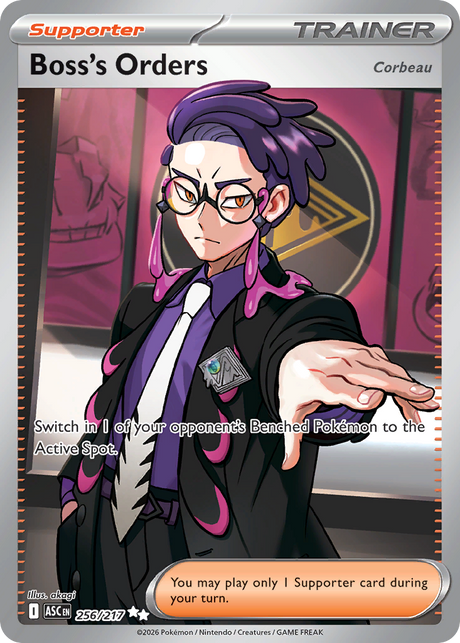 Boss's Orders (256/217) - [Full Art] Ascended Heroes (ASC)