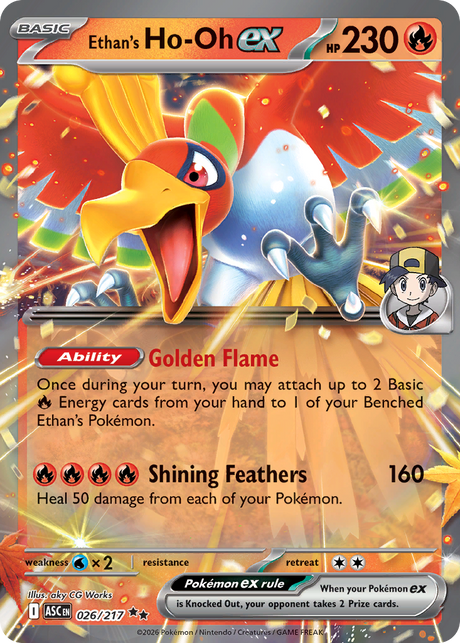 Ethan's Ho-Oh ex (26/217) - Ascended Heroes (ASC)