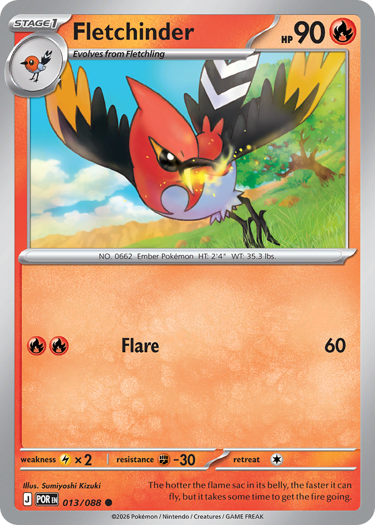 Fletchinder (13/88) - Perfect Order (POR)