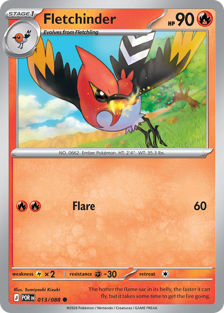 Fletchinder (13/88) - Perfect Order (POR)