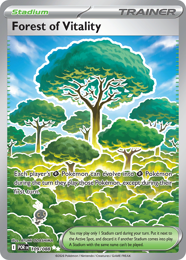 Forest of Vitality (109/88) - [Full Art] Perfect Order (POR)