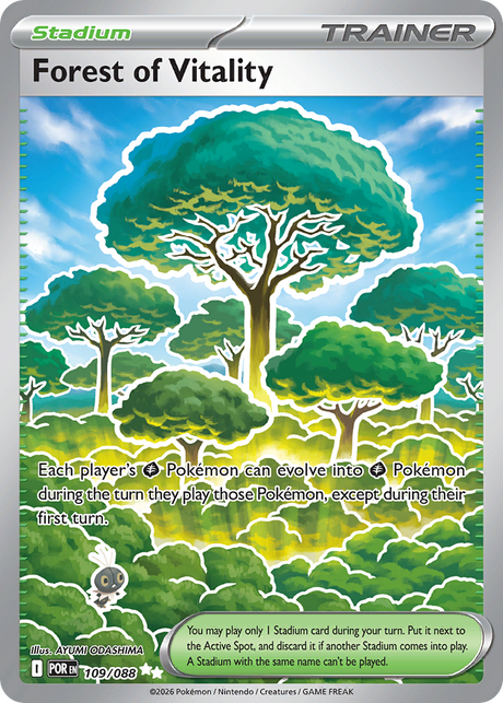 Forest of Vitality (109/88) - [Full Art] Perfect Order (POR)