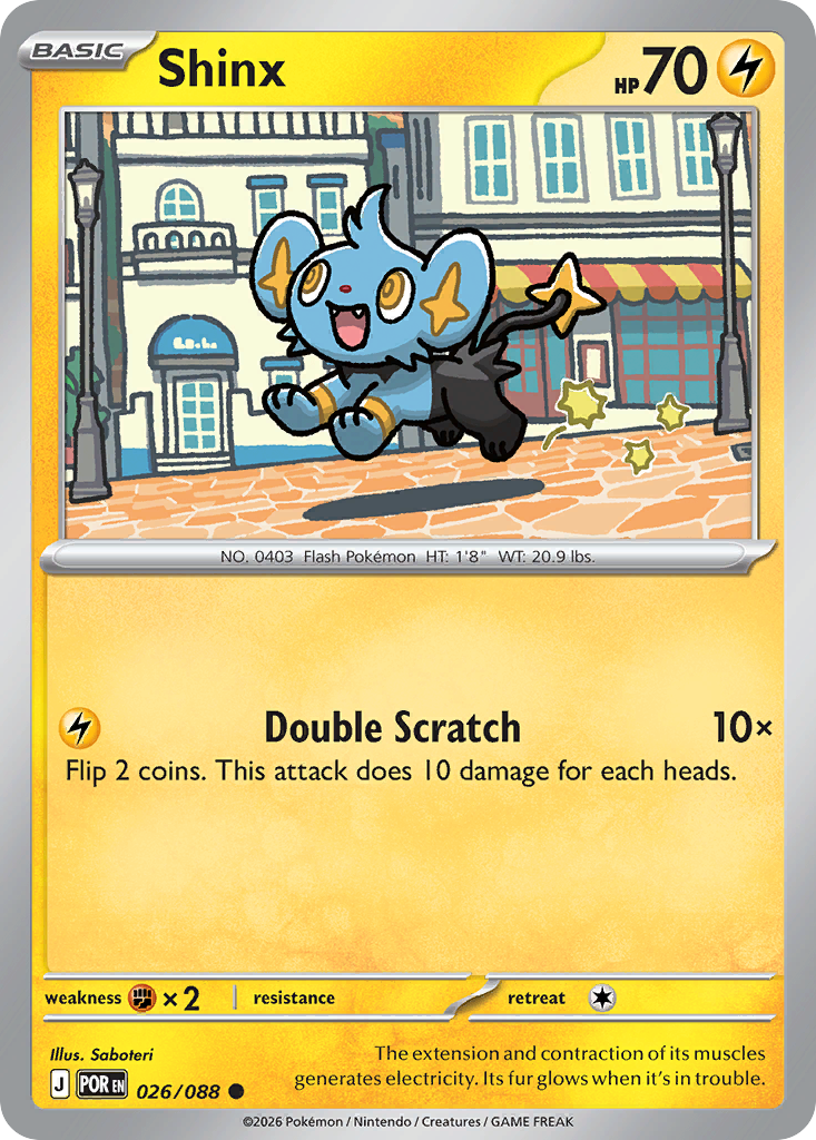 Shinx (26/88) - Perfect Order (POR)