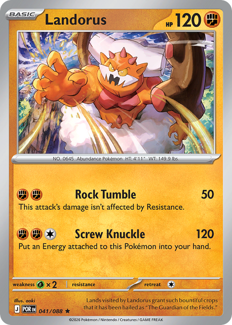 Landorus (41/88) - Perfect Order (POR)