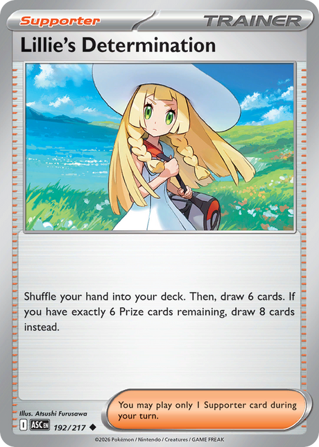 Lillie's Determination (192/217) - Ascended Heroes (ASC)