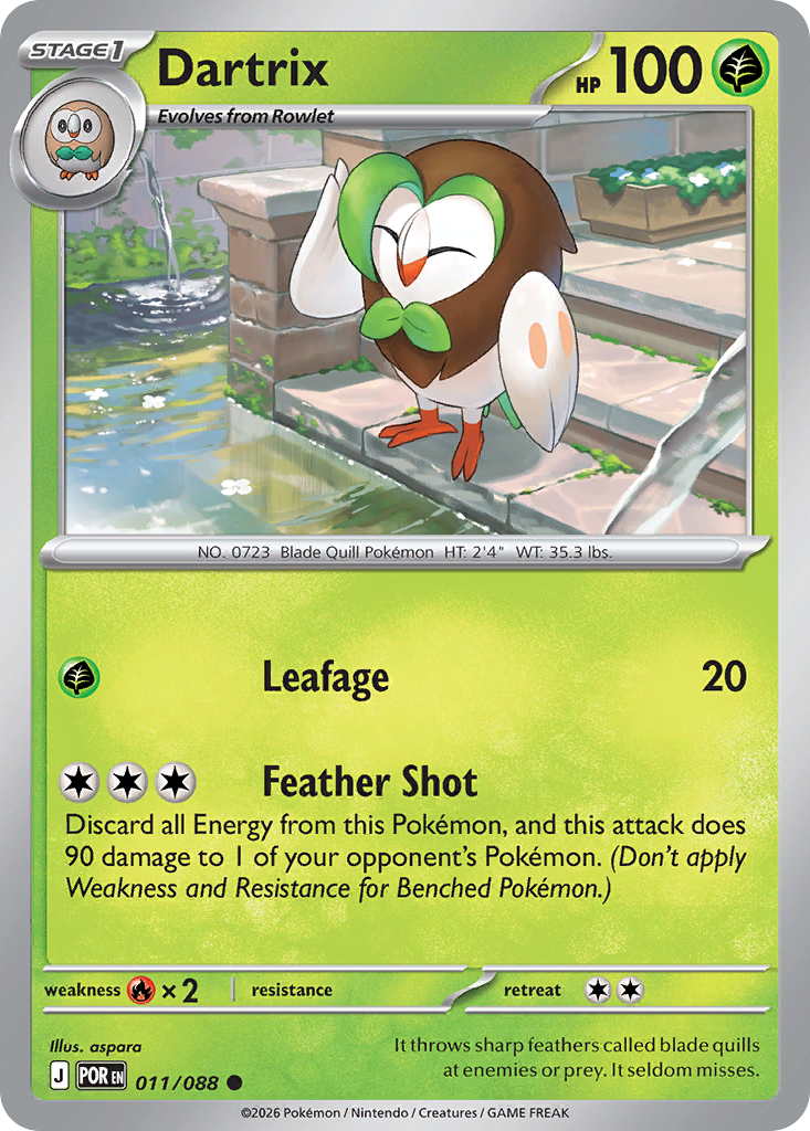 Dartrix (11/88) - Perfect Order (POR)