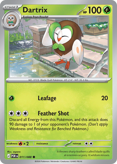 Dartrix (11/88) - Perfect Order (POR)